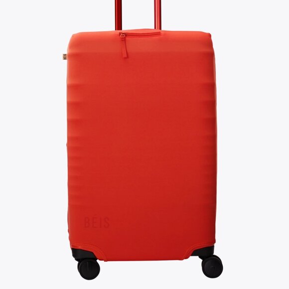 Beis The Medium Check-In Luggage Cover in Flame NWT - Picture 3 of 7
